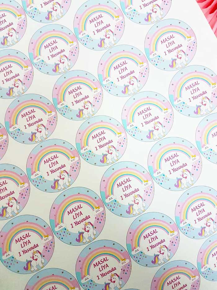 Unicorn%20Temalı%20Sticker