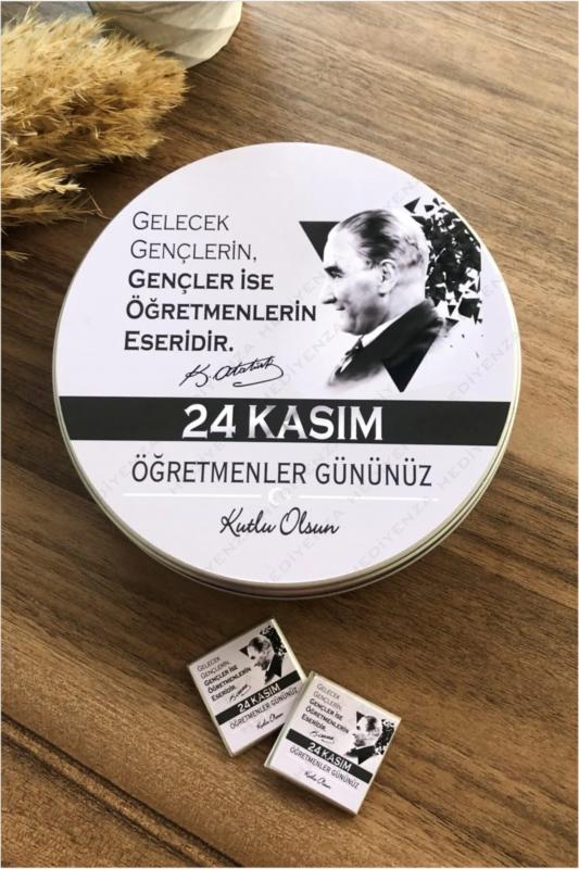 24%20Kasım%20Öğretmenler%20Günü%20Atatürk%20Özel%20Hediye%20Metal%20Kutuda%20Çikolata%20-%2040%20Adet