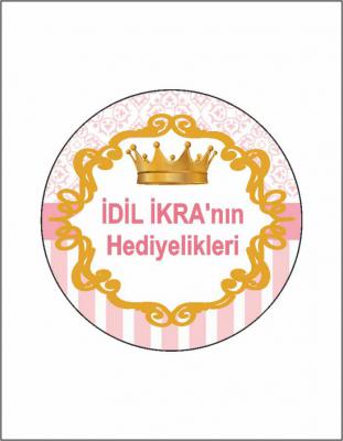  Tasarım Sticker Etiket