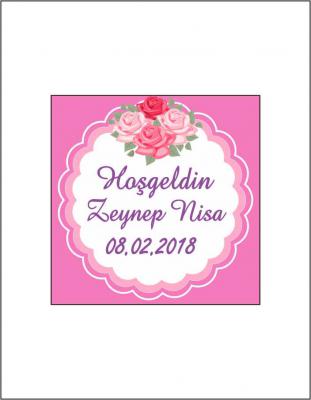  Tasarım Sticker Etiket